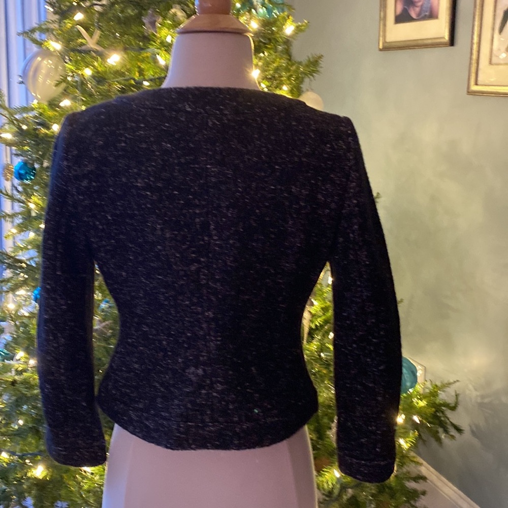 Banana Republic black and white blazer 00P - Picture 2 of 2